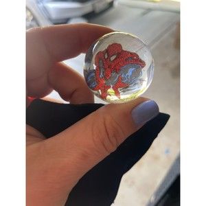 Vintage Spiderman Marbles from 2002 Premiere